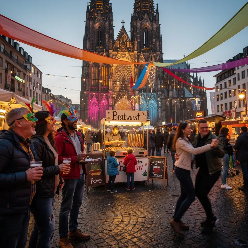 Eine entspannende Szene in einem Hamburger Park, wo Besucher die Natur genießen und sich entspannen.